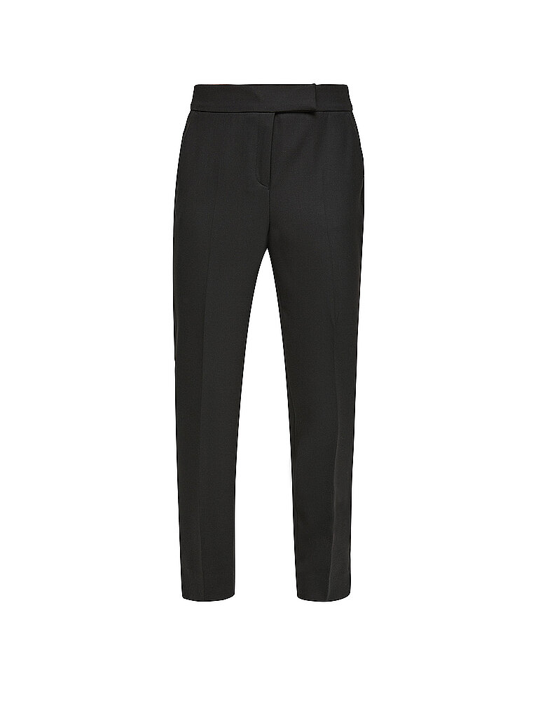 S.OLIVER BLACK LABEL Businesshose Slim Fit 7/8 schwarz | 38